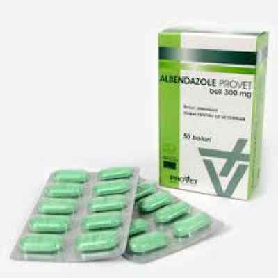 Albendazole 300mg, Албендазол 300мг